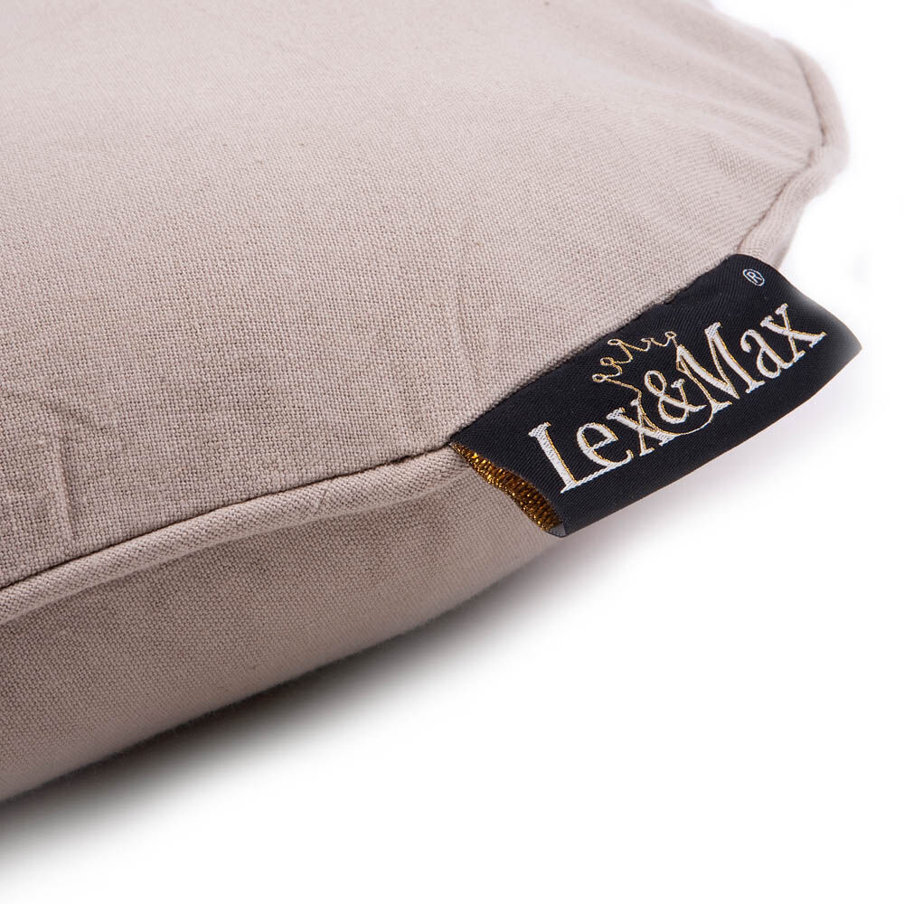 Lex & Max Tivoli - Hondenkussen - Zand - 37x55x12 cm - S