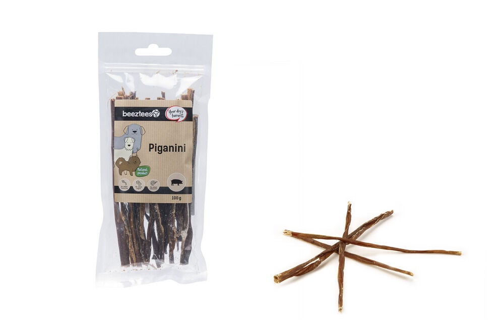 Beeztees Piganini- Hondensnack - 100 Gram