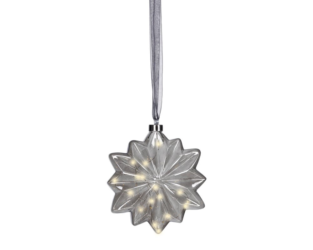 Lumineo LED Bloem - Hanglamp - 20 - Grijs - Warm wit Lumineo LED Bloem - Hanglamp - 20 - Grijs - Warm wit