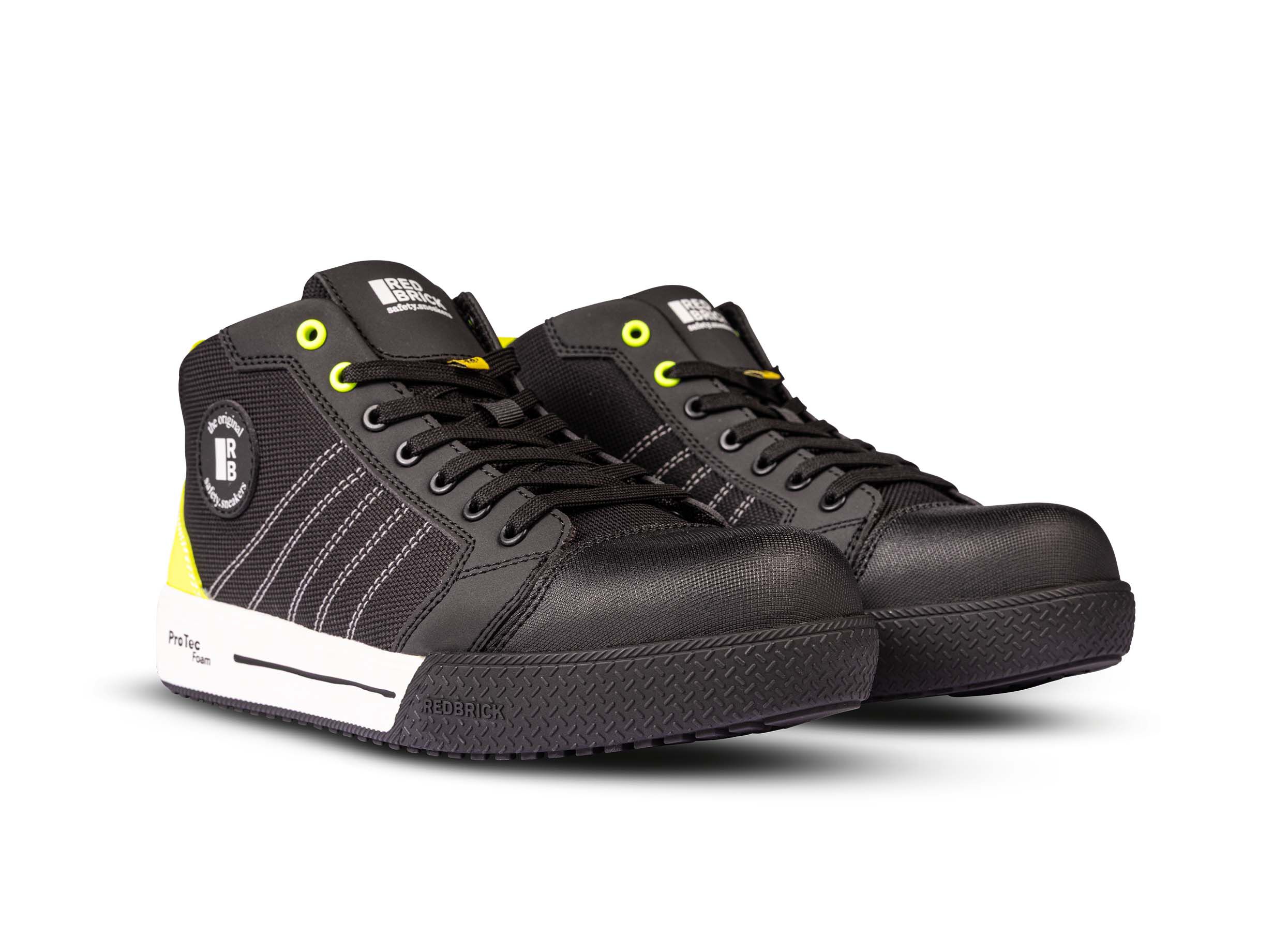 Redbrick Runner Hoog - Werkschoenen - Zwart - 41