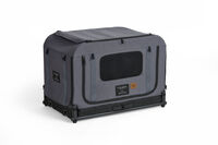 Fikago Queen - tot 30 kg - Hondenbench - Grijs - 50x71x45 cm
