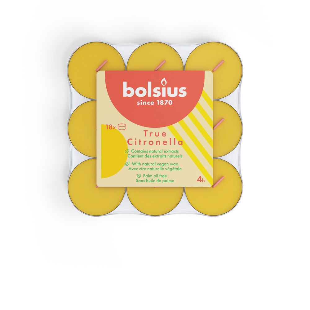 Bolsius True Citronella - Waxinelichtjes