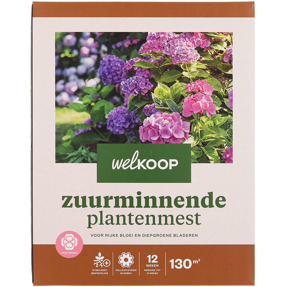 Welkoop - Zuurminnende Plantenmest - 130 m2 - 4 Kilogram Welkoop - Zuurminnende Plantenmest - 130 m2 - 4 Kilogram