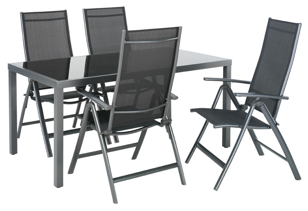 Lesli Living Prego - Tuinstoel - Zwart - 6x67x45 cm