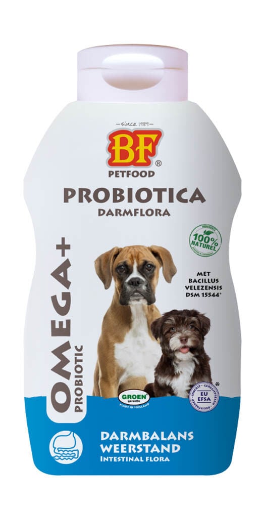 BF Petfood Omega+ Probiotica - Spijsvertering en darmflora Hond - 250 Milliliter - Onbekend