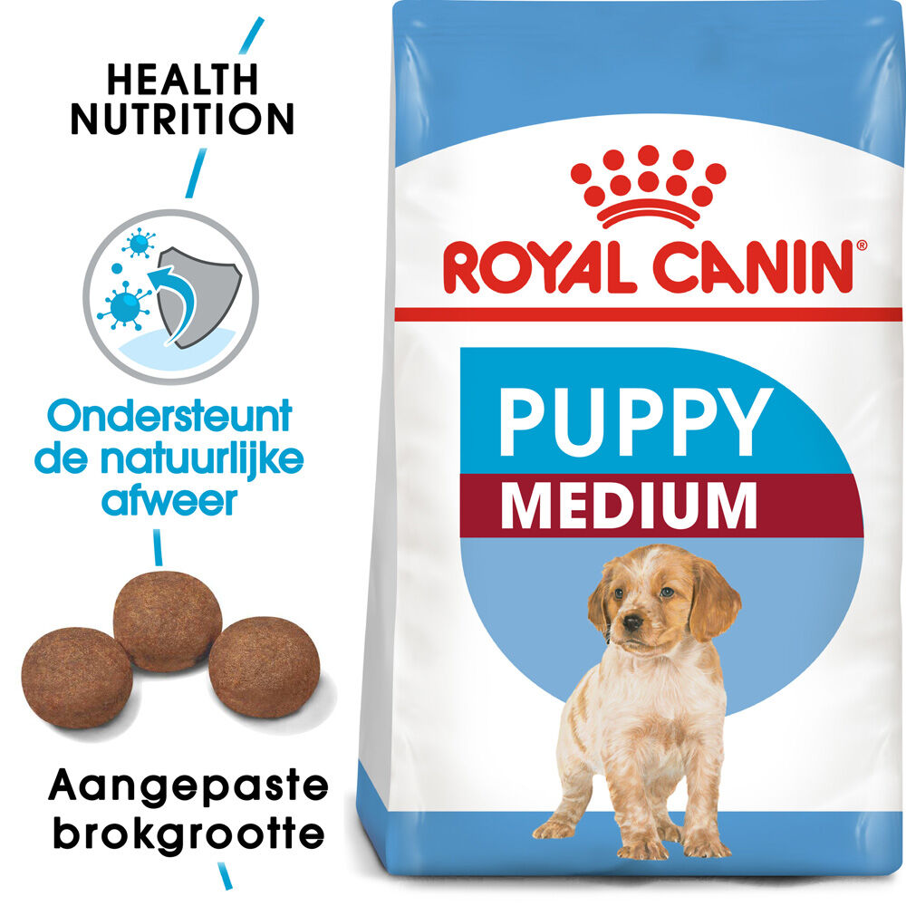 Royal Canin SHN Medium Junior - Hondenvoer - 15 Kilogram - gevogelte