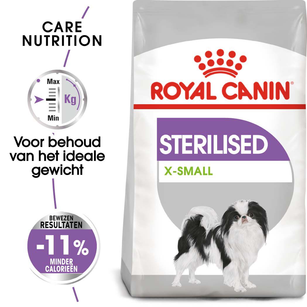 Royal Canin X-Small Sterilised - Hondenvoer - 1.5 Kilogram - gevogelte