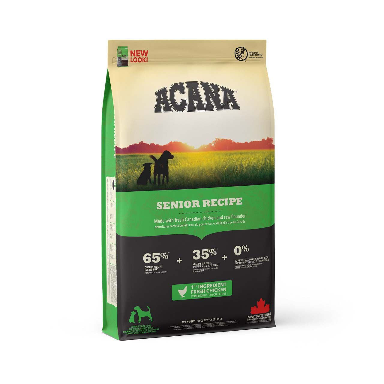 Acana Dog recipe Senior - Hondenvoer - 11.4 Kilogram - gevogelte