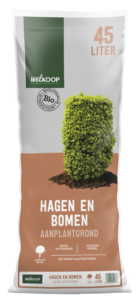 Welkoop Hagen en Bomen Aanplantgrond - Potgrond - 45 Liter