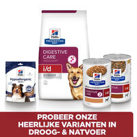 Hill's Prescription Diet Digestive Care i/d - Hondenvoer - 354 Gram - groente, kip