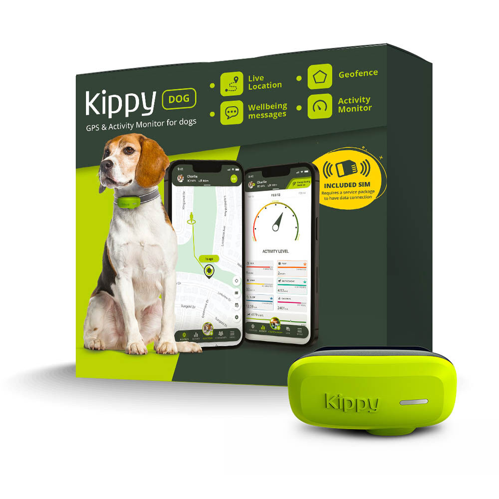 Kippy Dogg - GPS tracker Hond - Groen Kippy Dogg - GPS tracker Hond - Groen
