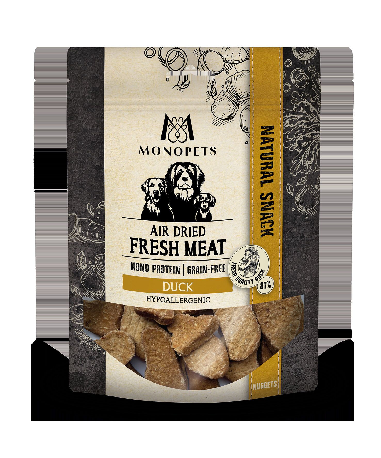 Monopets Fresh Meat air dried Nuggets - Hondensnack