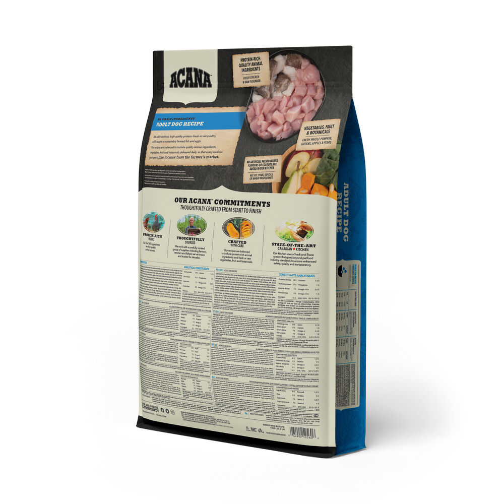 Acana Dog recipe Adult - Hondenvoer - 6 Kilogram - gevogelte