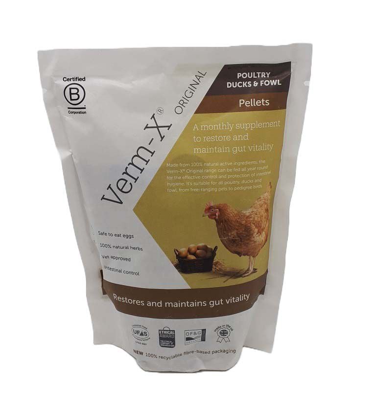 Verm-X Pluimvee - Darmgezondheid - 250 Gram Verm-X Pluimvee - Darmgezondheid - 250 Gram
