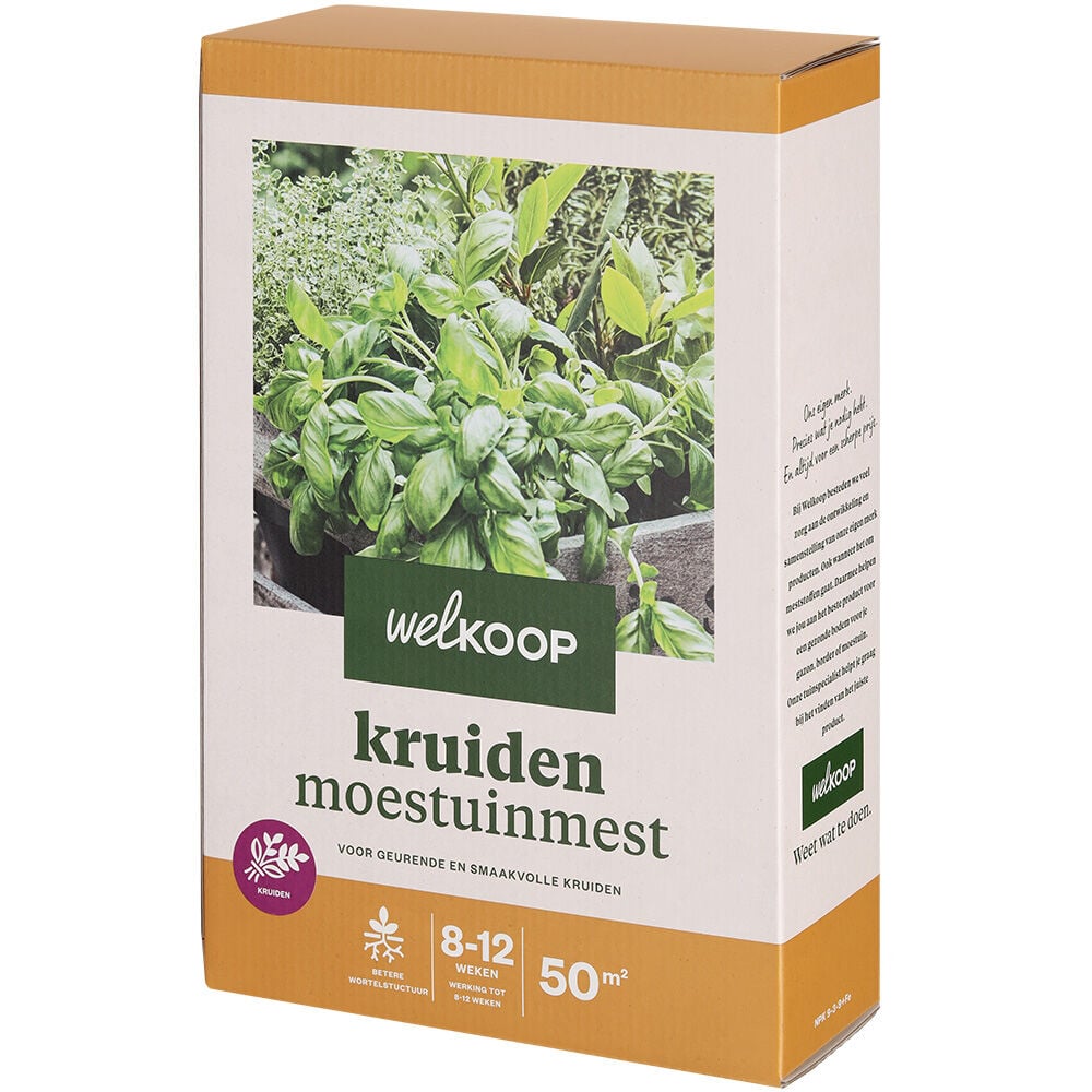 Welkoop - Kruiden Moestuinmest - 50 m2 - 2 Kilogram