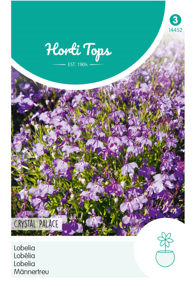 Hortitops Lobelia Crystal Palace - Bloemzaden Hortitops Lobelia Crystal Palace - Bloemzaden