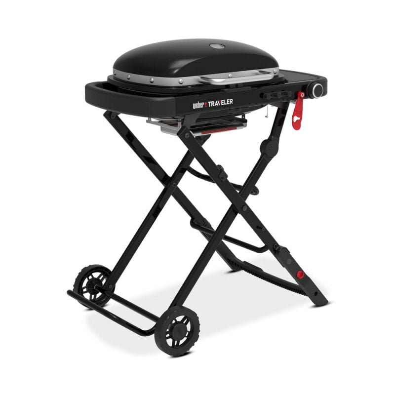 Weber Traveler Compact - Gasbarbecue - Zwart - 1