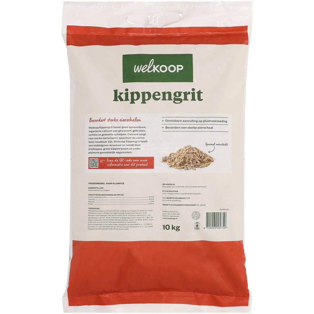 Welkoop Kippengrit - Kippen Supplement - 10 Kilogram