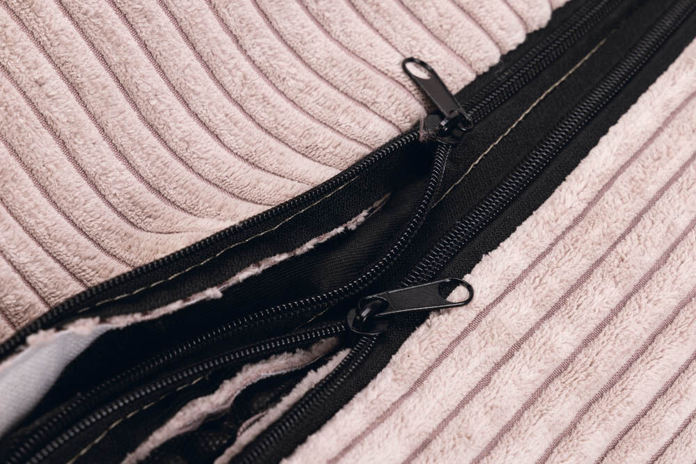 Designed by Lotte Ribbed - Hondenmand - roze - 22x70x80 cm - M