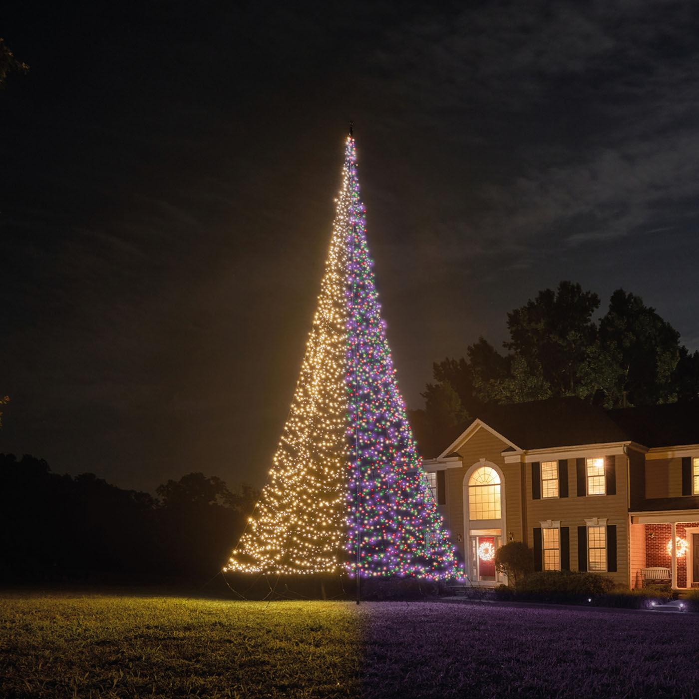 Fairybell Luminous Switch - Vlaggenmast kerstboom - 8000 - Multicolor - 1000 cm Fairybell Luminous Switch - Vlaggenmast kerstboom - 8000 - Multicolor - 1000 cm