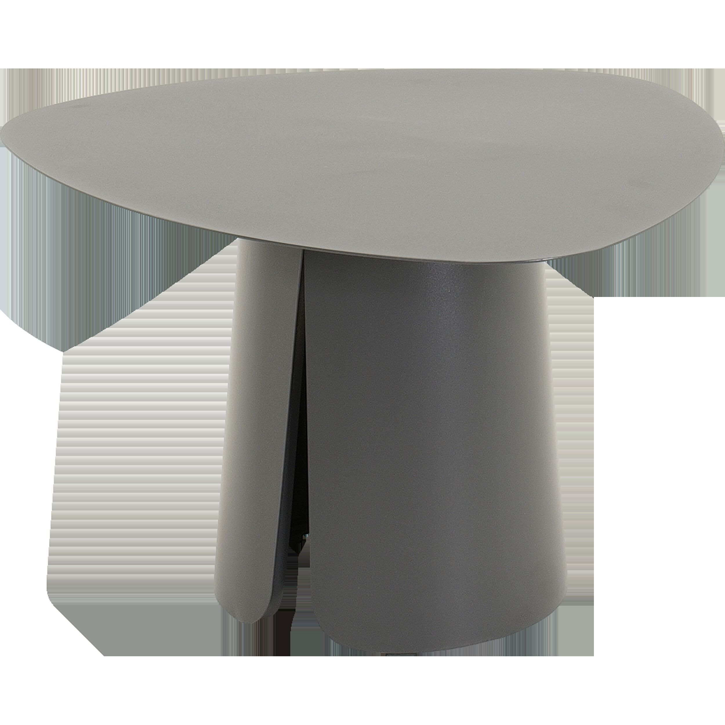 Lesli Living Luma - Bijzettafel - Antraciet - 39x60x60 cm