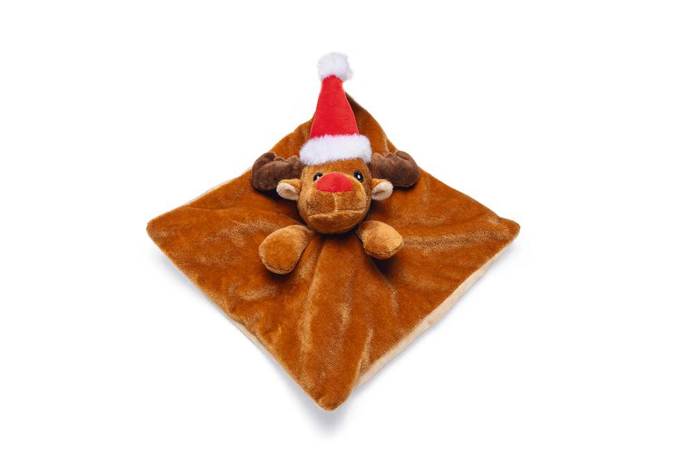 Beeztees Doek Rendier - Knuffel - Hondenspeelgoed - Bruin - 1x15x1 cm
