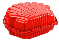 Swing King Schelp - Zandbak - 2.2 Kilogram - Rood - Kunststof