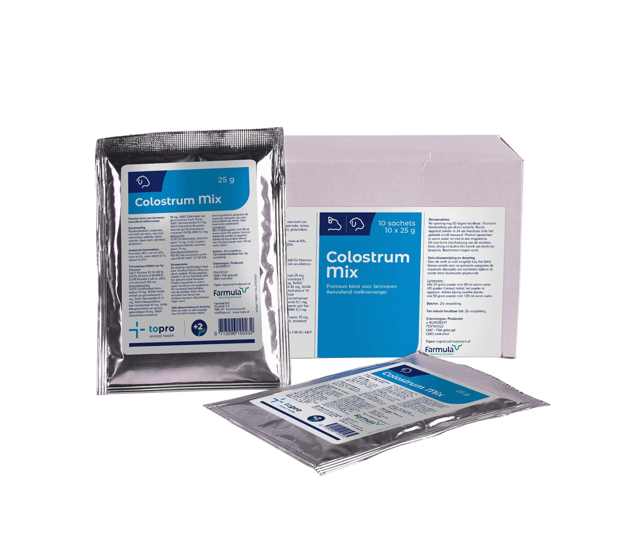 Topro  Colostrum mix - Lammeren Biestvervanger - 25 Gram