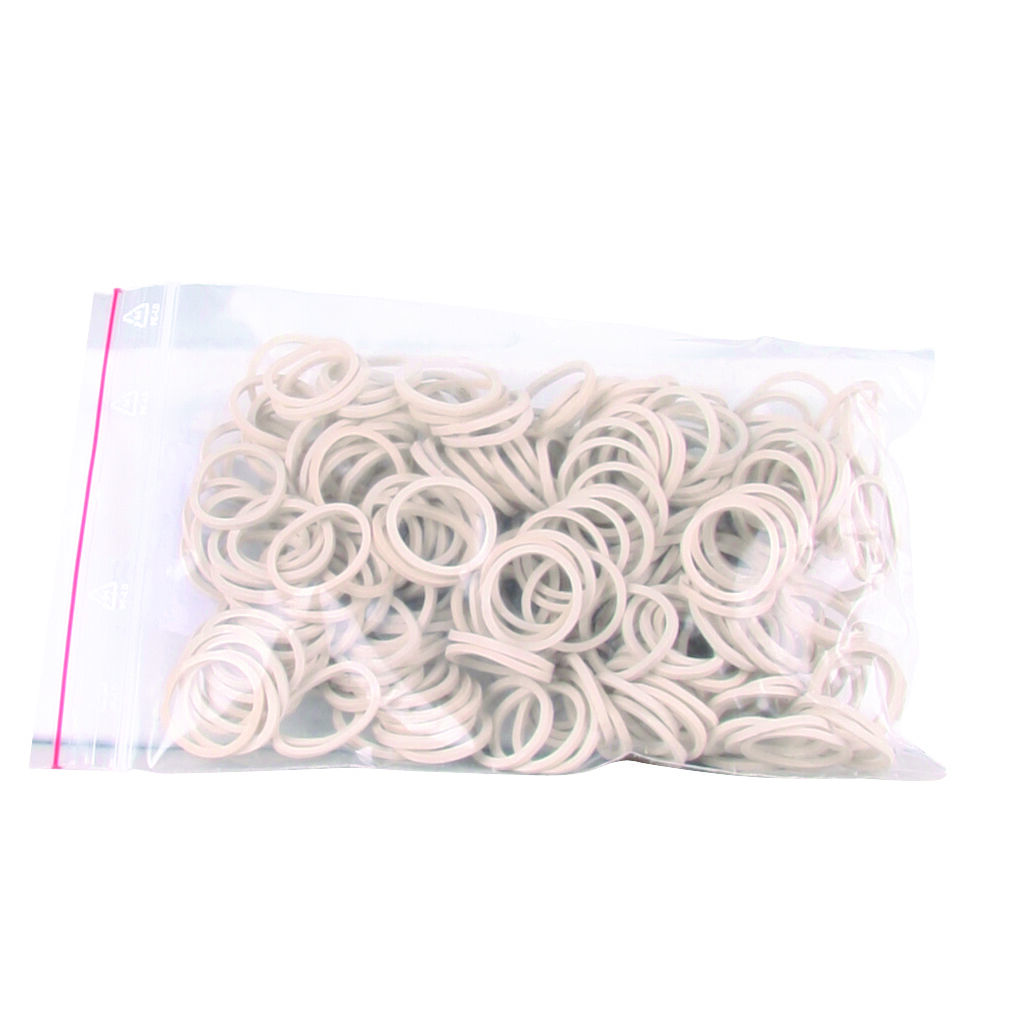 Waldhausen Manenelastiekjes - Paard - Wit Waldhausen Manenelastiekjes - Paard - Wit