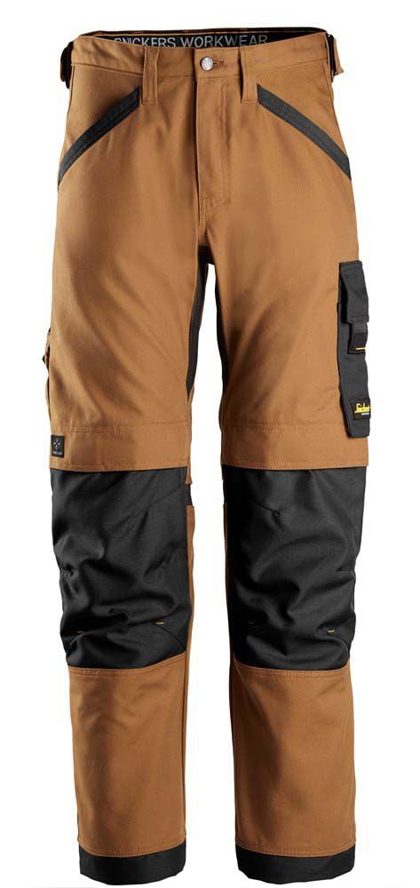 Snickers AllroundWork Canvas+ 6324 - Werkbroek - Bruin - 46 - 82 Snickers AllroundWork Canvas+ 6324 - Werkbroek - Bruin - 46 - 82