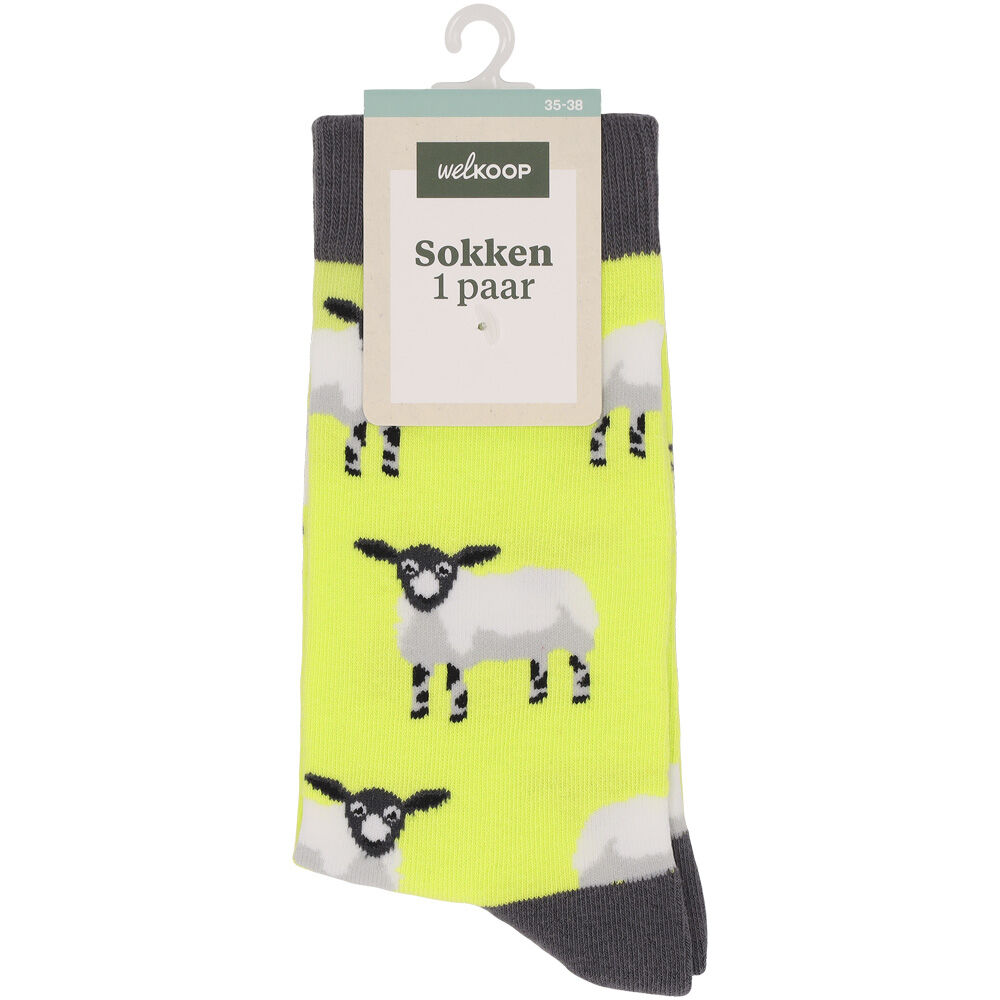 Welkoop Fun Schaap - Sokken