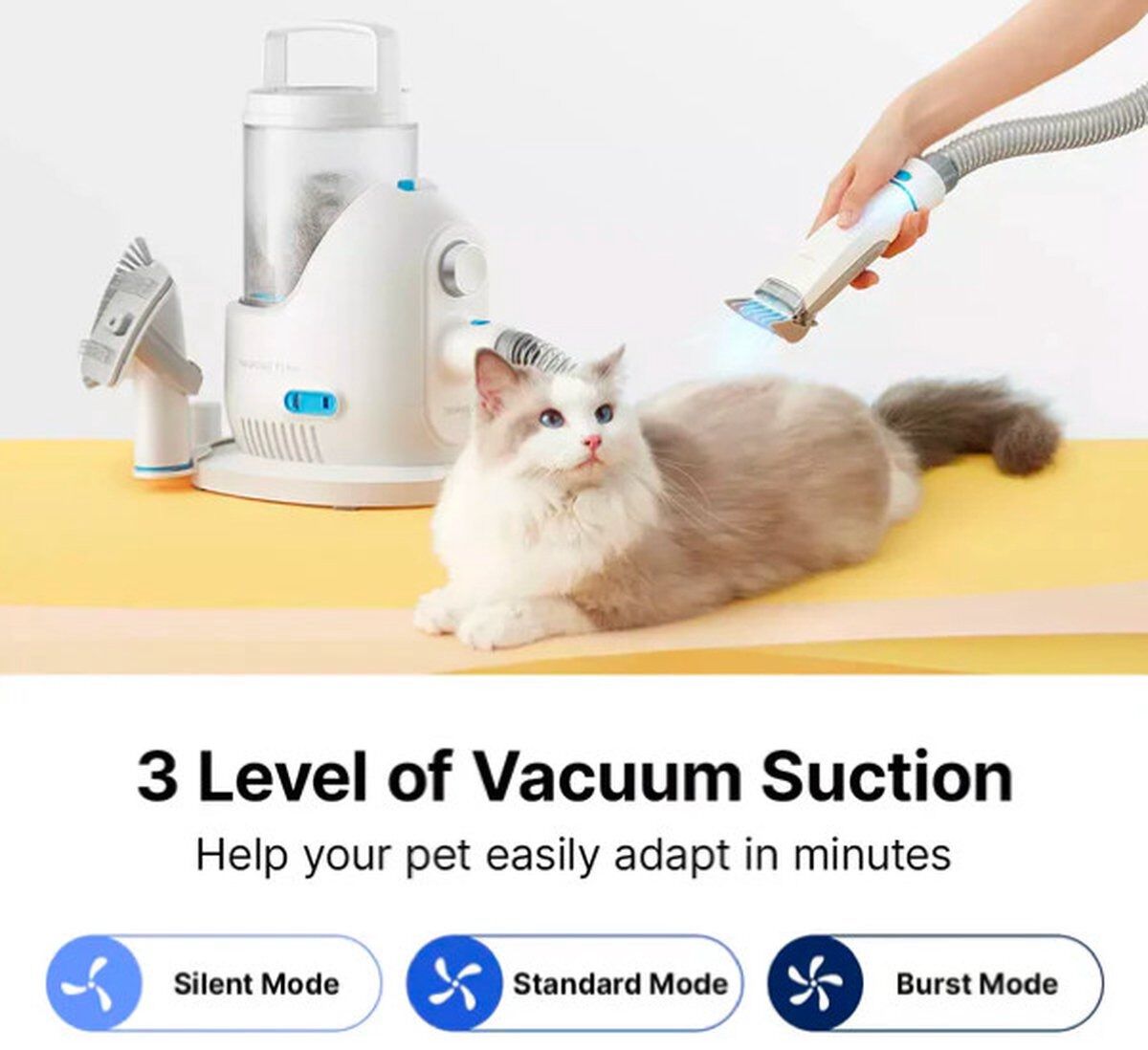 Neakasa P2 Pro 5-in-1 Verzorgingsset - Hondentondeuse - Wit