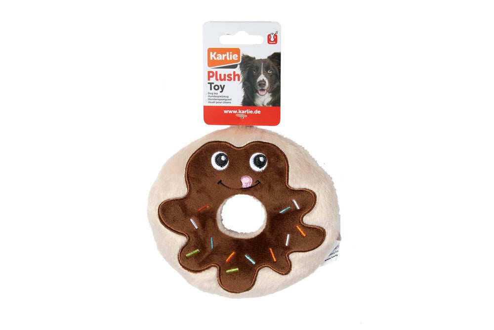 Karlie Donut - Knuffel - Hondenspeelgoed