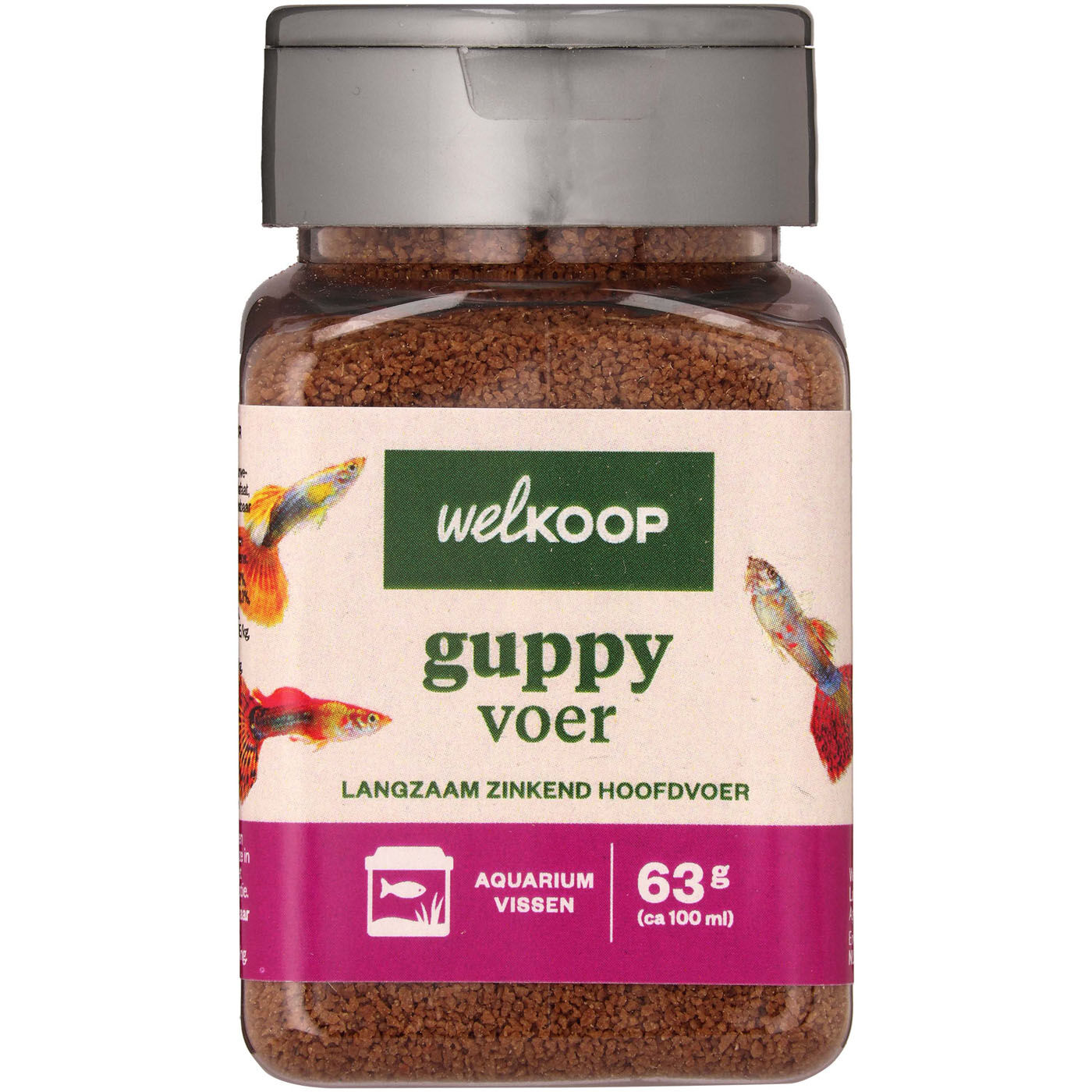 Welkoop Guppyvoer - Aquariumvissenvoer - 100 Milliliter Welkoop Guppyvoer - Aquariumvissenvoer - 100 Milliliter