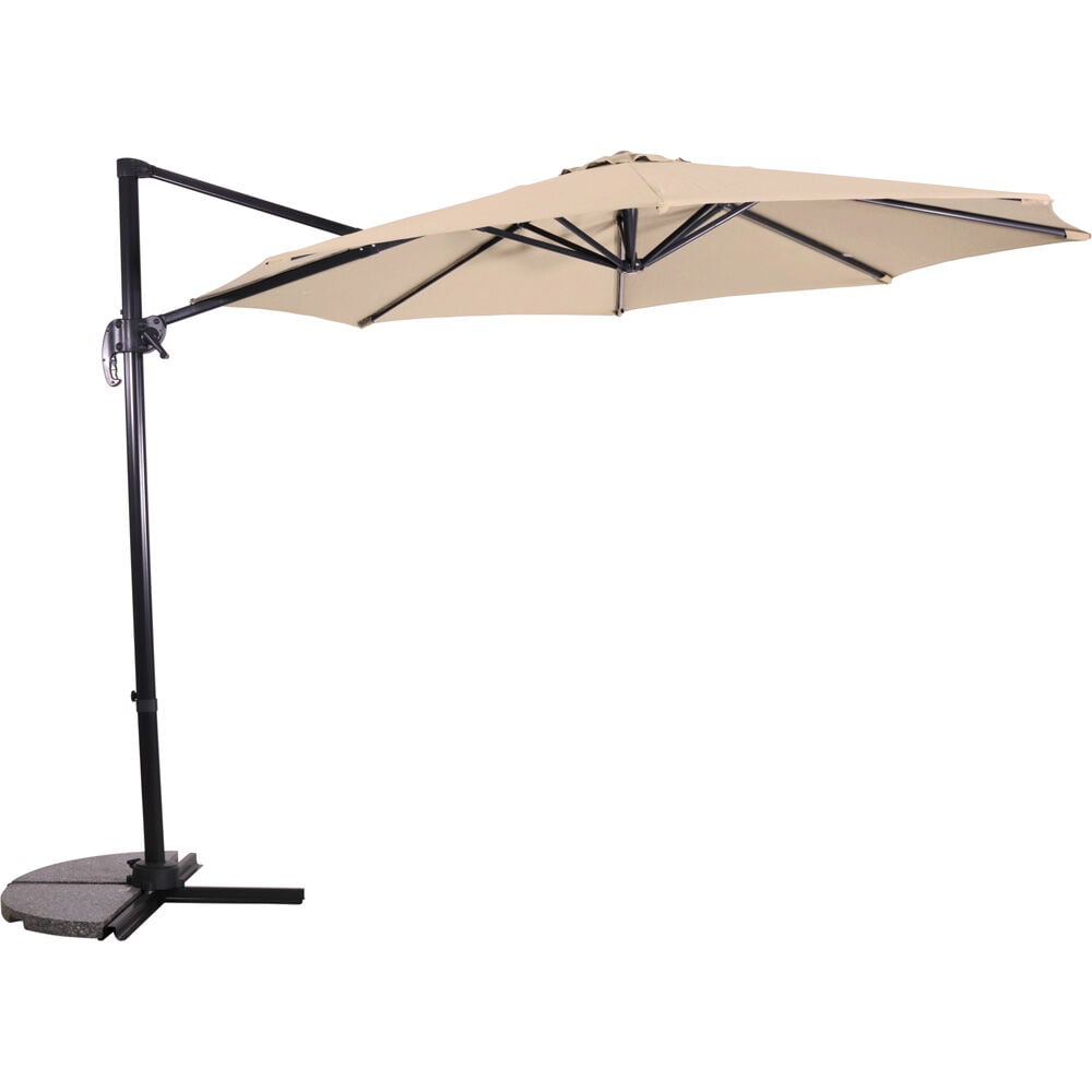 Lesli Living Libra - Zweefparasol - Ecru - 300 cm Lesli Living Libra - Zweefparasol - Ecru - 300 cm
