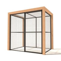 Glorenza Olivia - Kattenren - Antraciet - 187x135x194 cm