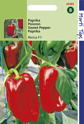 Hortitops Paprika Capsicum Anuum Reina F1 - Groentezaden