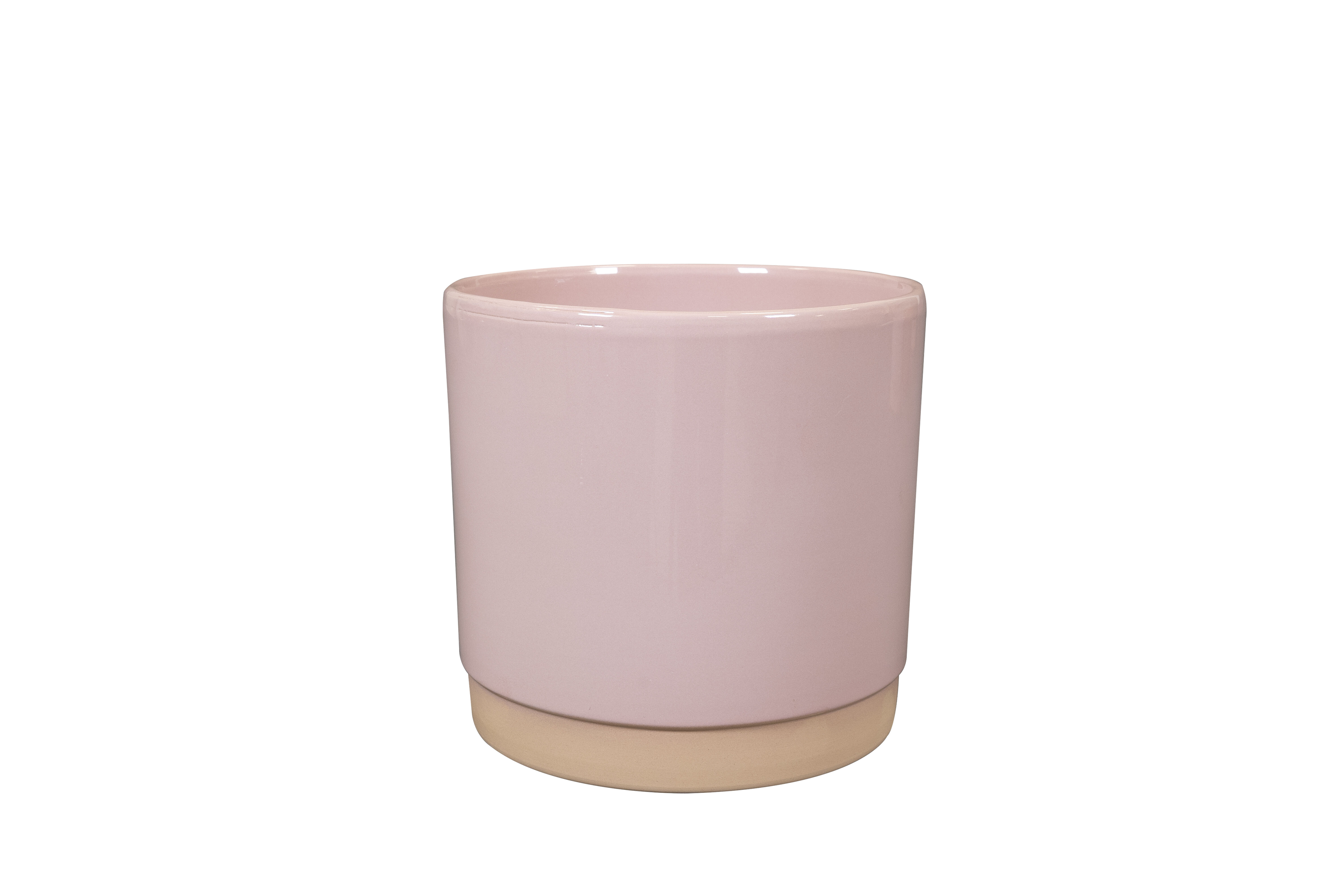 TS Saske - Bloempot - pastelroze - 15 cm