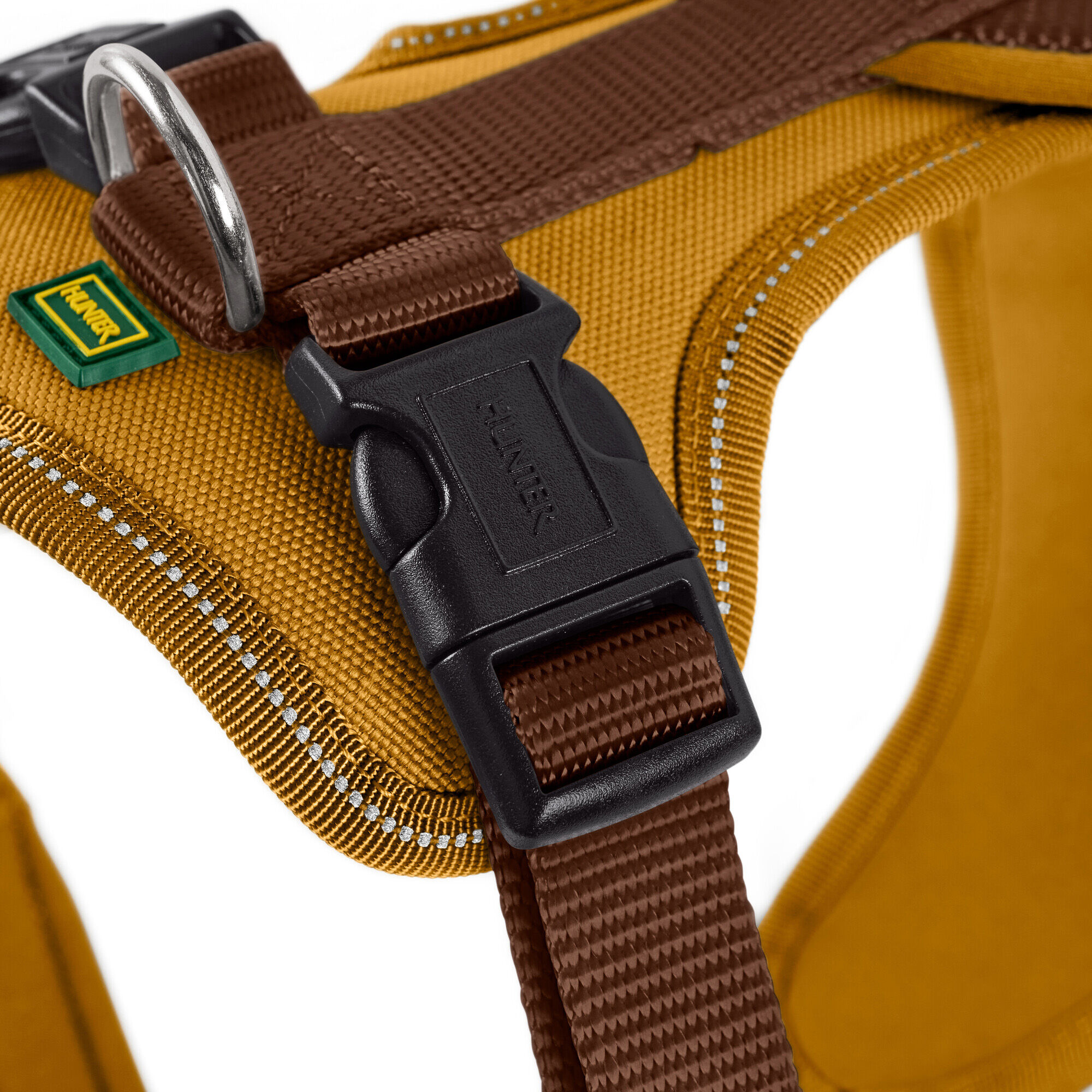 Hunter Vario Plus - Y-tuig Hond - Bruin - S - 53 cm