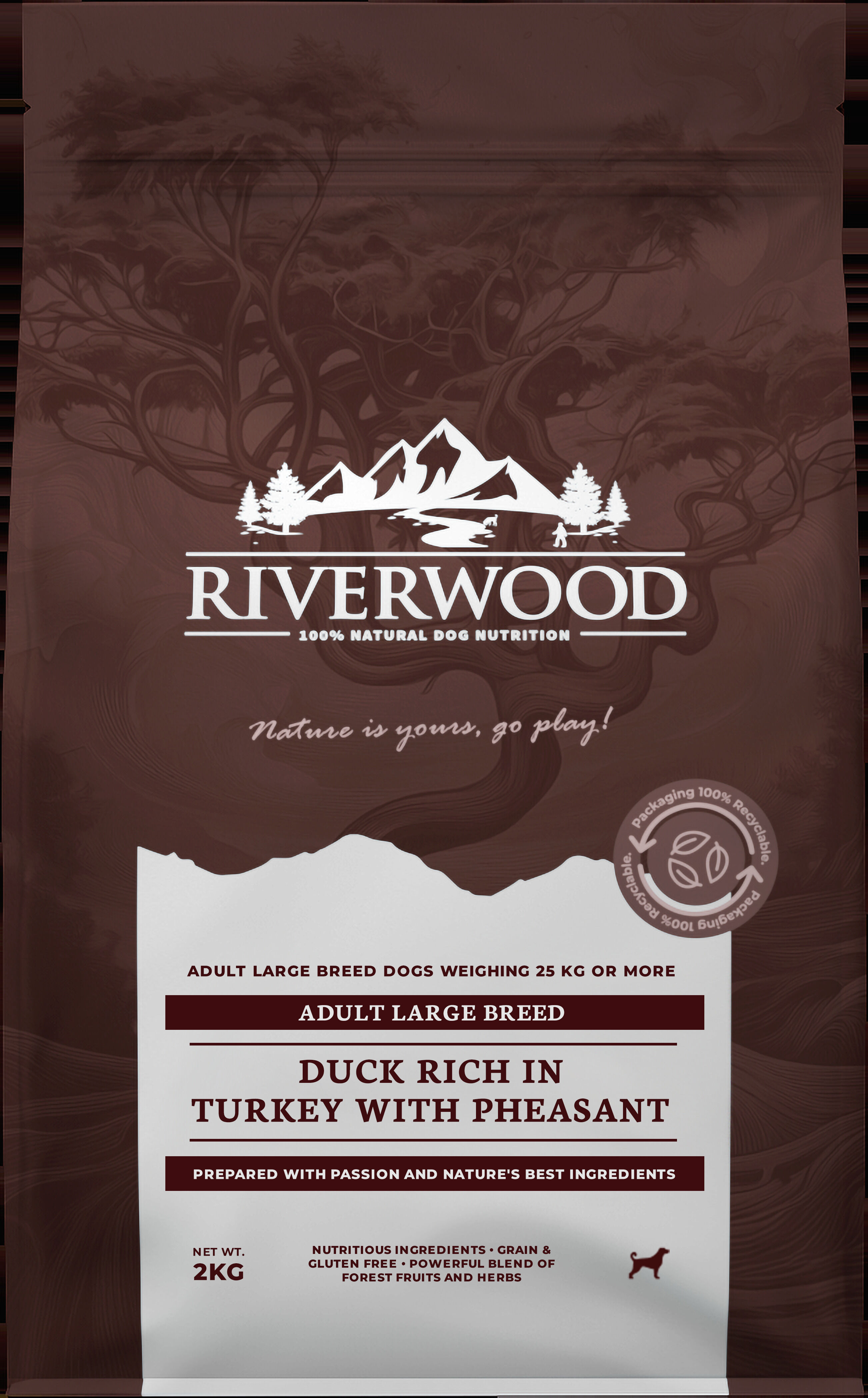 Riverwood Adult Large Breed - 2 Kilogram Riverwood Adult Large Breed - 2 Kilogram