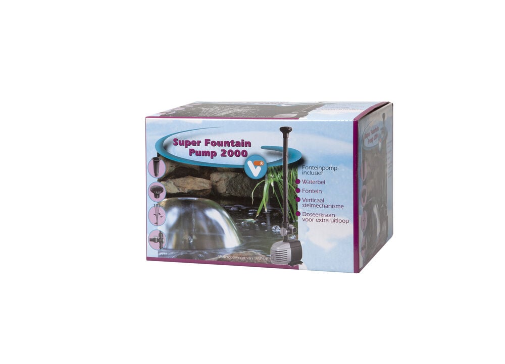 VT Superfountain pomp 2000 - Fonteinpomp VT Superfountain pomp 2000 - Fonteinpomp