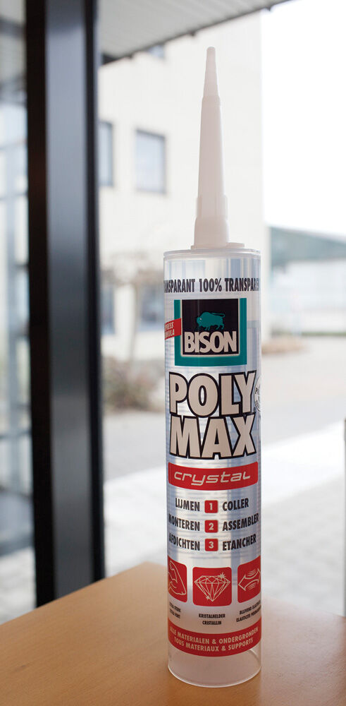 Bison Poly Max Express - Kit - 300 Gram - transparant