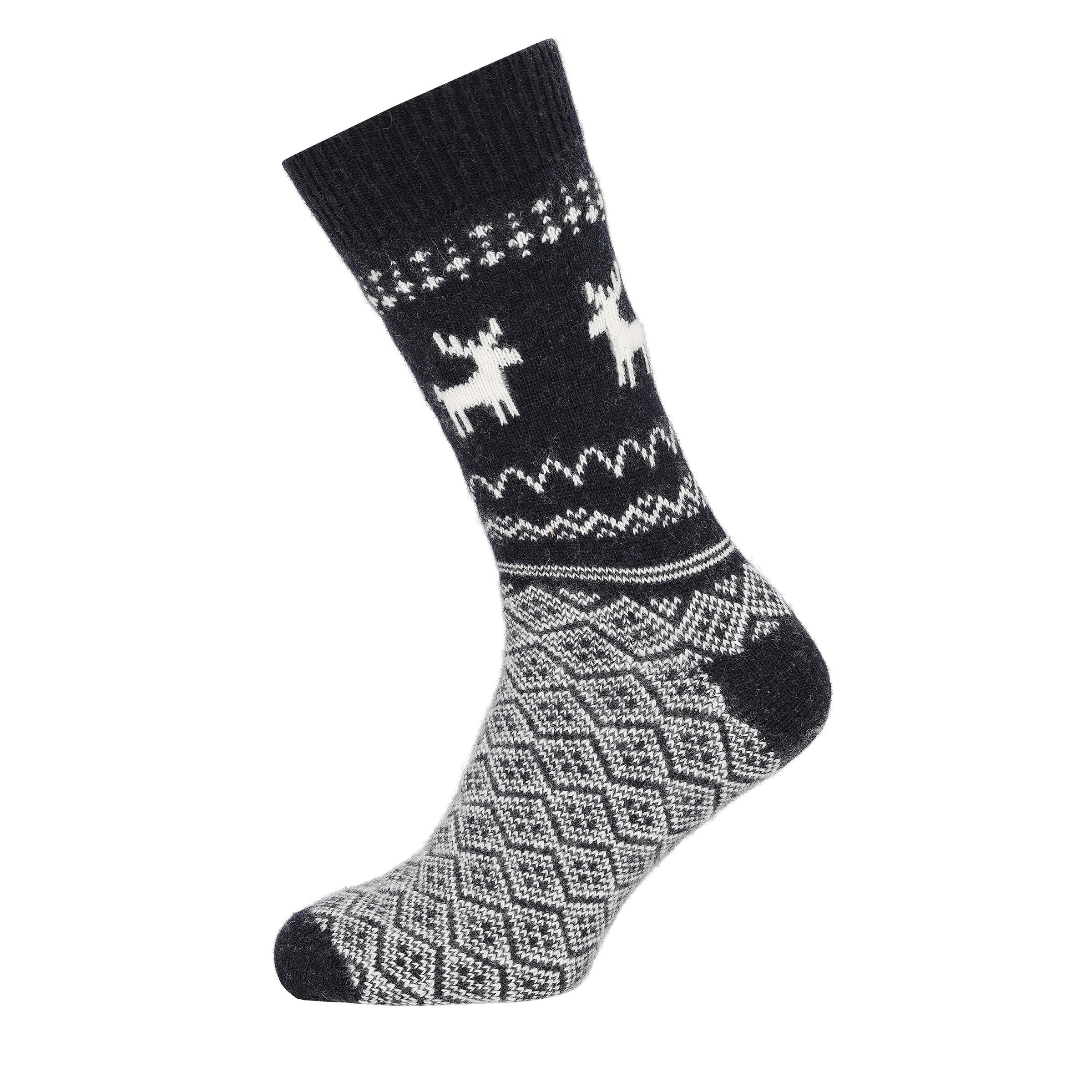 Welkoop Huissokken - Wol - Blauw