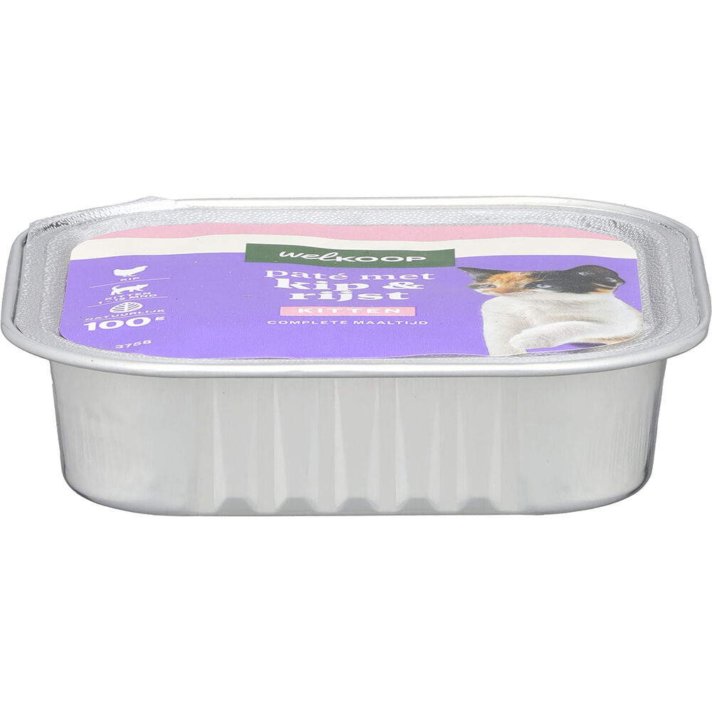 Welkoop Pate - Kittenvoer - 100 Gram - kip