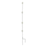 Gallagher - Quattro paal - 109 cm - 10 Stuks - Wit - 13 cm