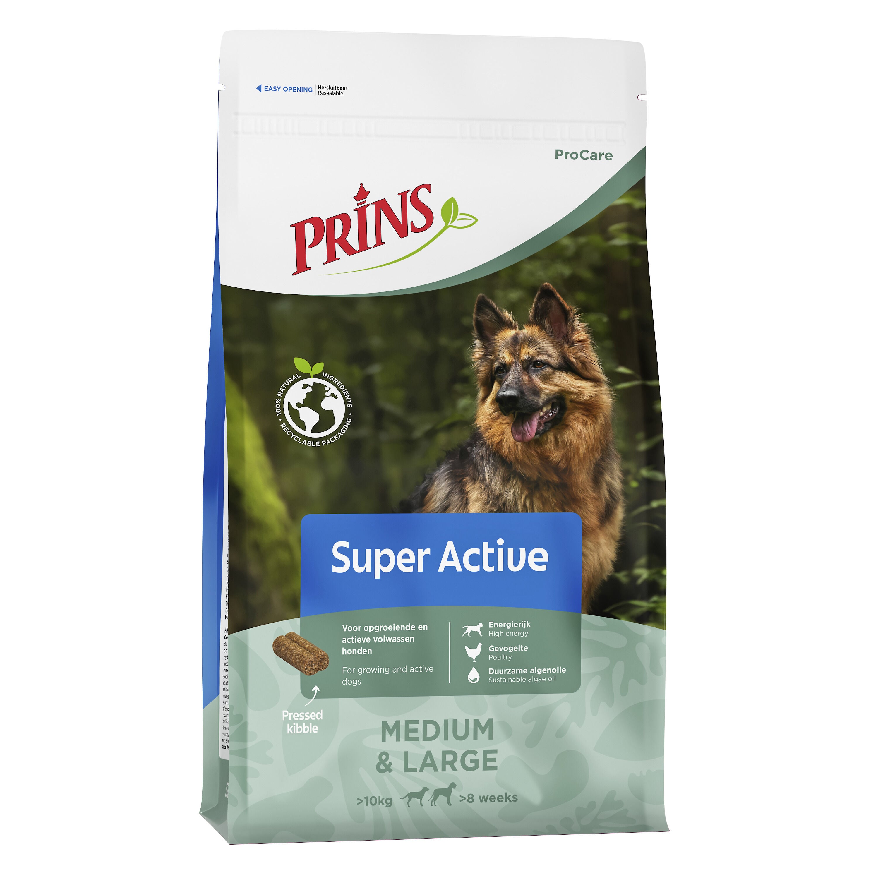 Prins ProCare Super Active - Hondenvoer - 20 Kilogram - gevogelte