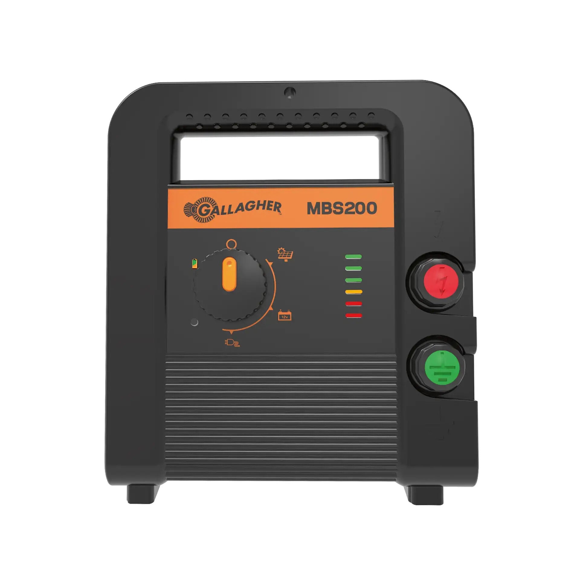Gallagher MBS200 - Schrikdraadapparaten - 23 cm - Multi - 230V/12V/Solar - 1.5 Joule - 23 cm