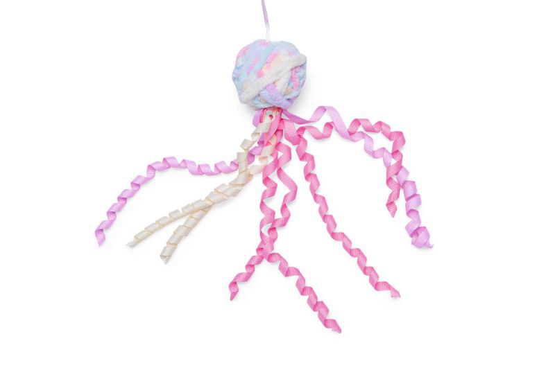 Beeztees Hengel Mowglie - Kattenspeeltje - Roze