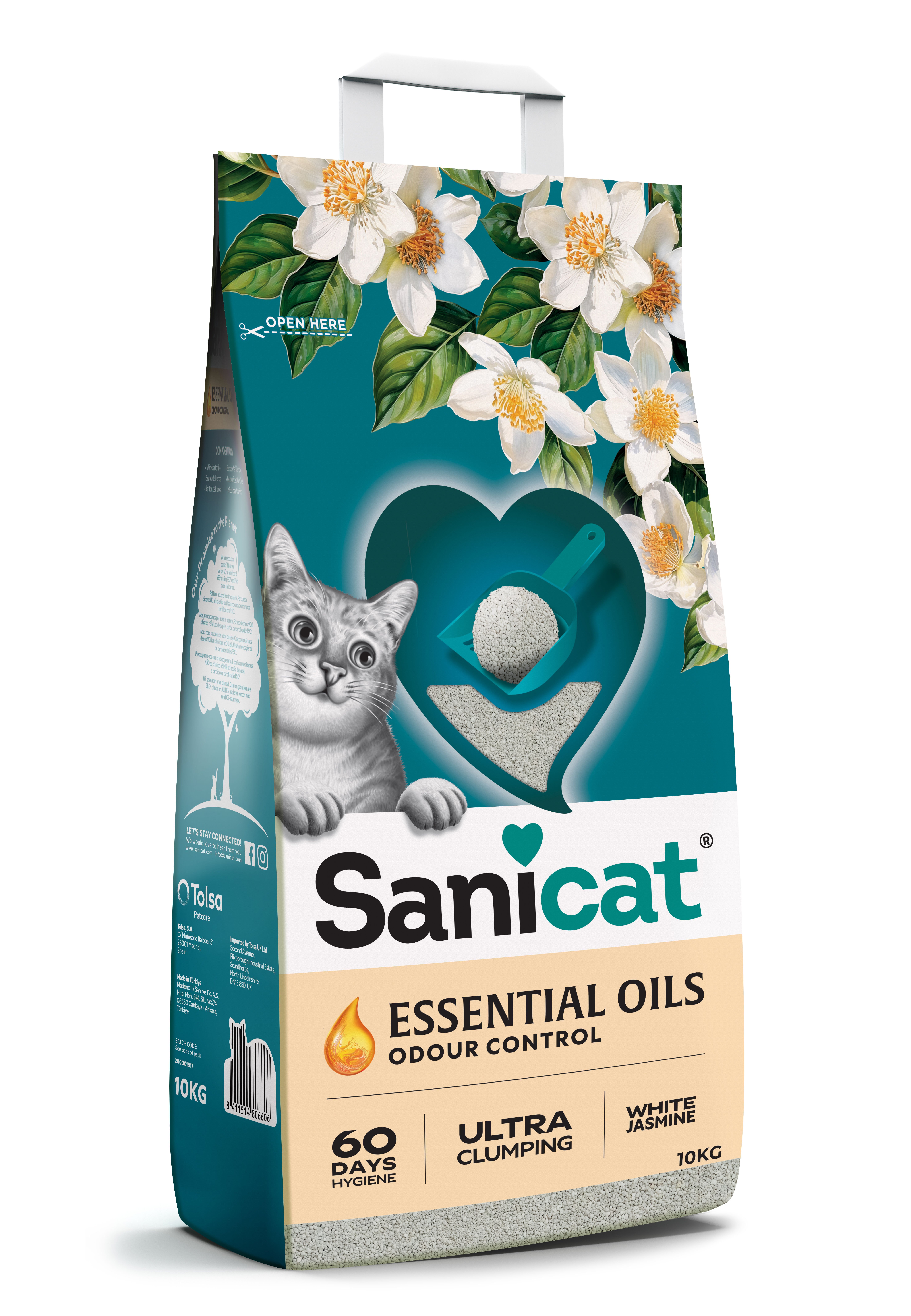 Sanicat Essential Oils - Kattenbakvulling