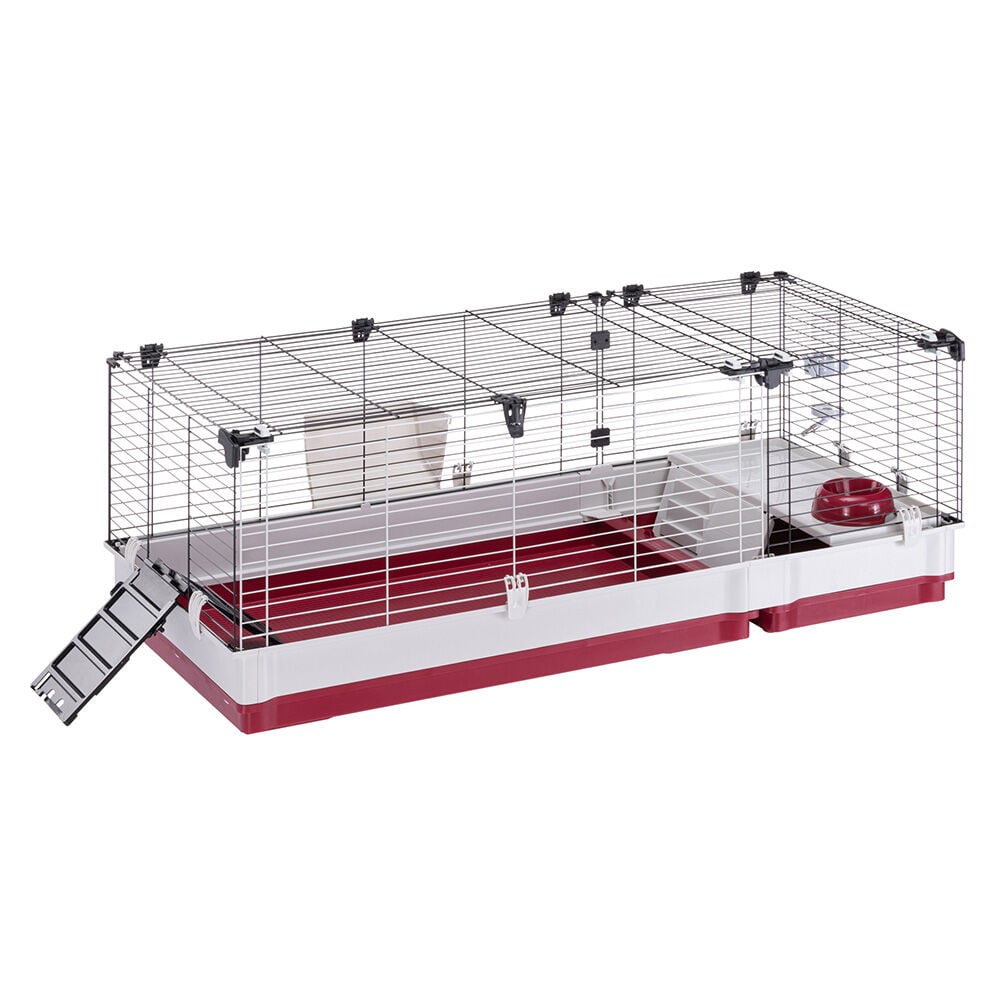 Ferplast Krolik 140   - Konijnenkooi - Rood - 50x60x60 cm